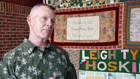 Web Extra: The Story Behind One AIDS Quilt Panel