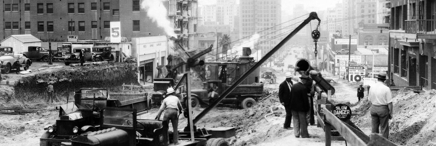 Extending Wilshire Blvd.