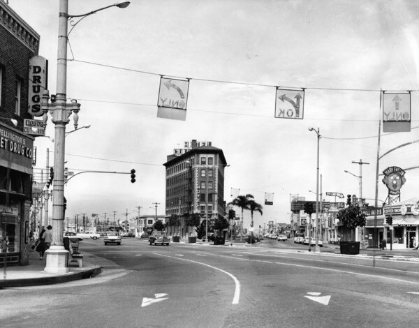 Culver Hotel, 1961 | Herald-Examiner Collection, courtesy of the Los Angeles Public Library
