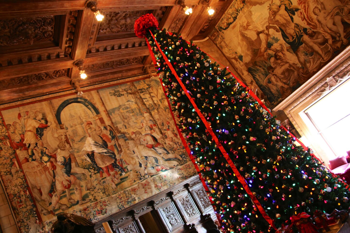 Hearst Castle Winter Holiday