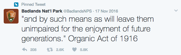 Deleted controversial tweet quoting a 1916 federal law
