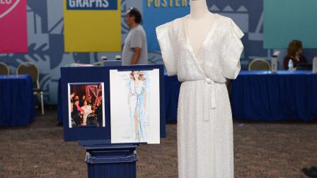 Appraisal: 1982 Brooke Shields's Bob Mackie Beaded Gown