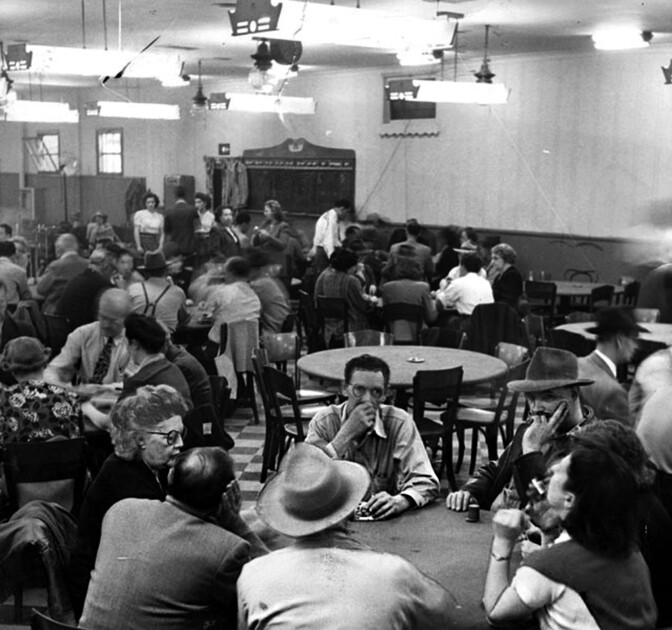 Poker palace, 1952