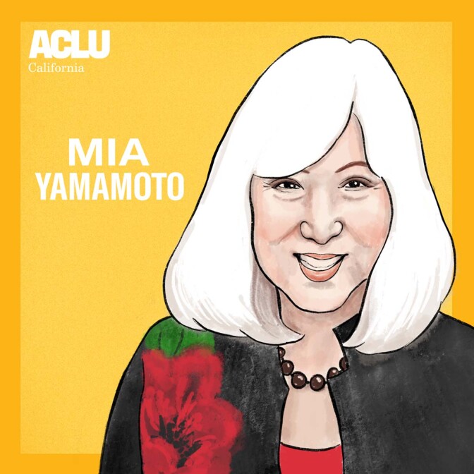 Portrait of Mia Yamamoto | Audrey Chan, ACLU SoCal