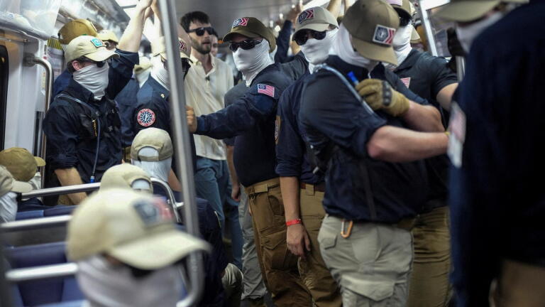 Metro rider recounts encounter with Patriot Front in D.C.