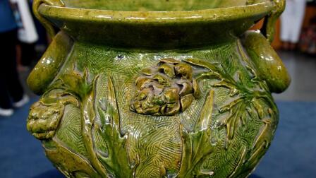 Appraisal: New Orleans Art Pottery Jardiniere, ca. 1886