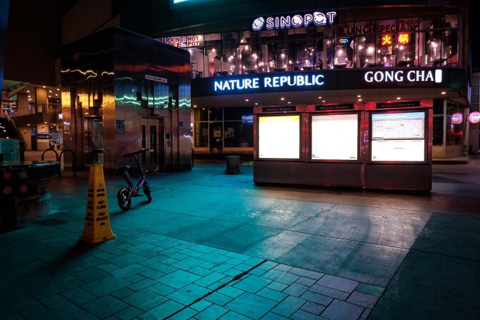 Corner of Wilshire and Western, Koreatown 2019. | Kwasi Boyd-Bouldin