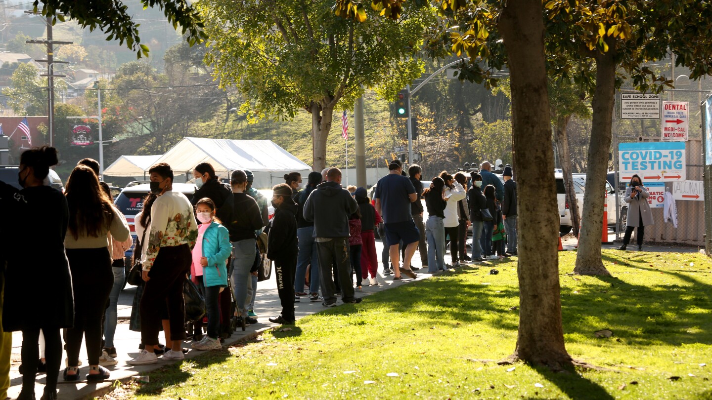 COVID-19 testing for LAUSD school staff and students - during the pandemic