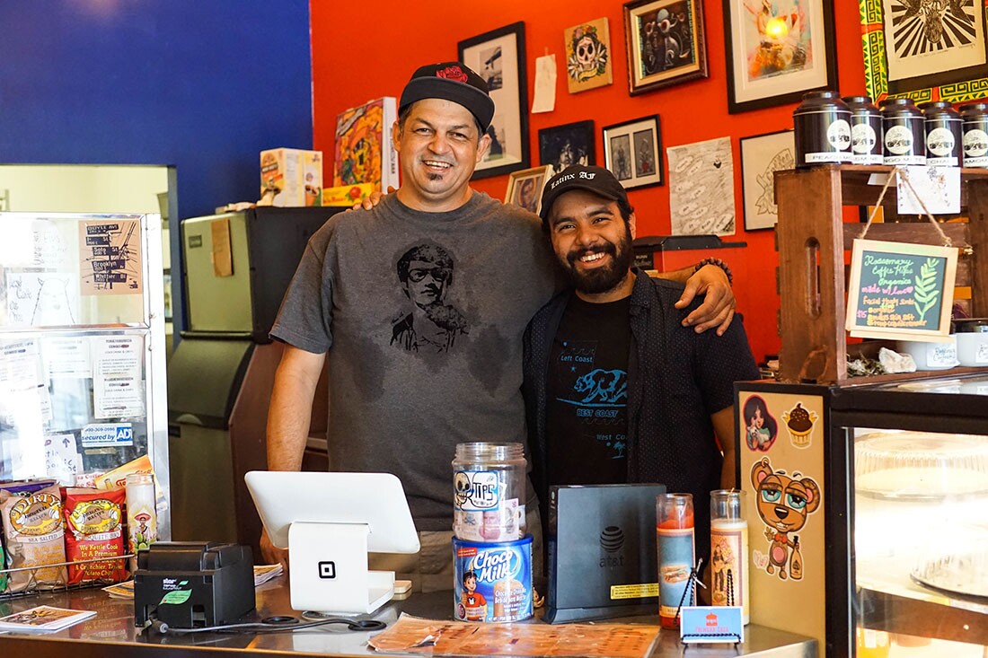 Chuy and Angel from Primera Taza | Cynthia Rebolledo