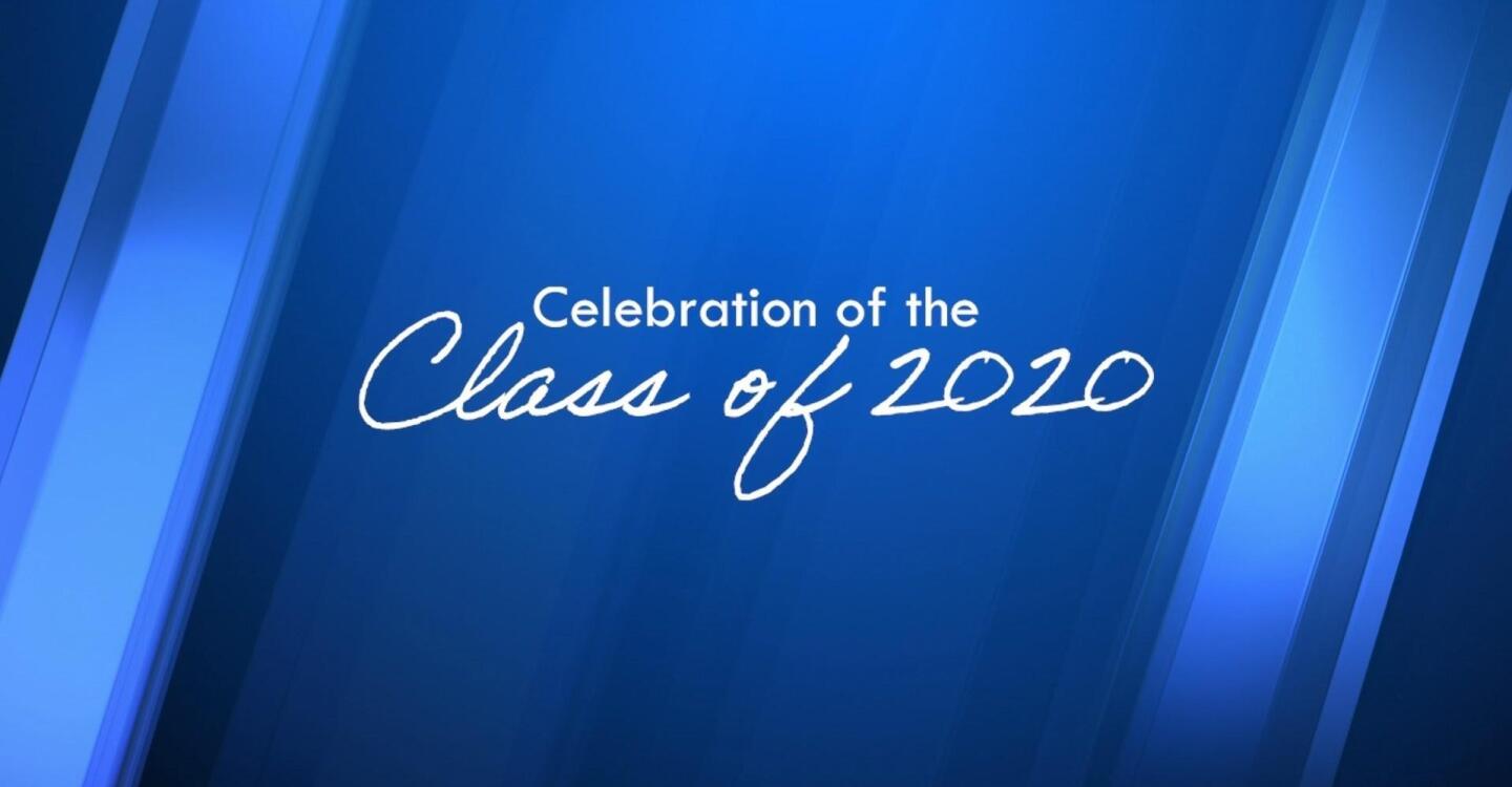 Title card for "Celebration of the Class of 2020."