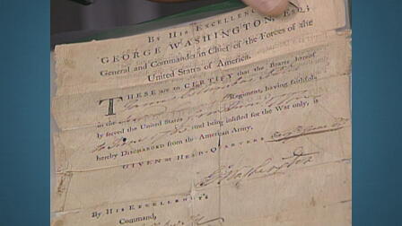 Appraisal: 1783 G. Washington-signed Discharge