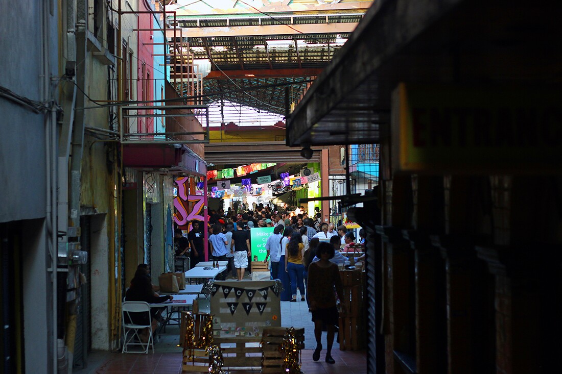 Tijuana Zine Fest on Pasaje Gomez | Samanta Helou Hernandez