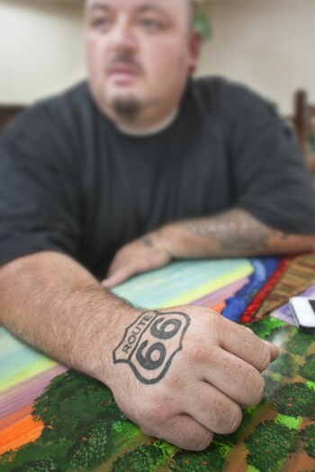 Carlos Aceves, manager of Roy's Café and Motel. | Photo: Douglas McCulloh