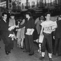 Little Tokyo, Los Angeles, after the Japanese attack on Pearl Harbor