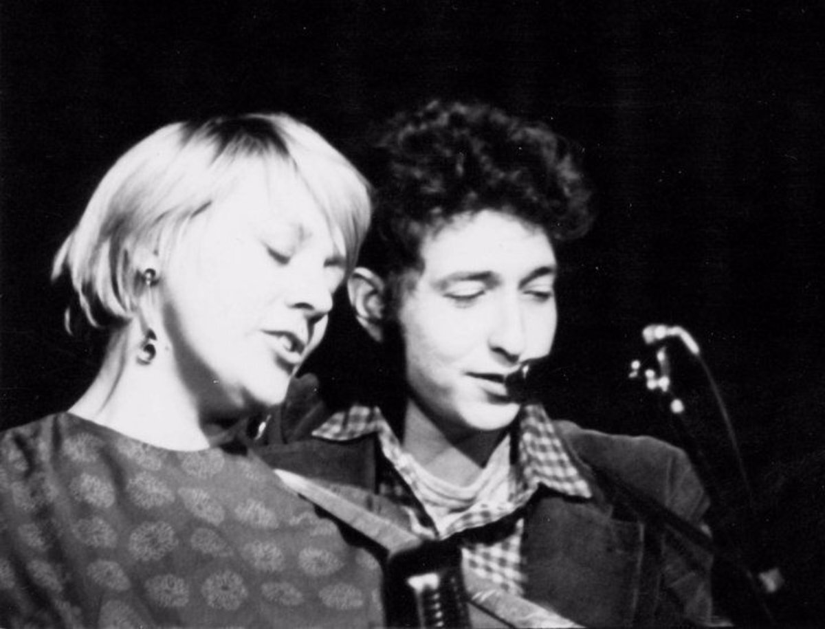 Barbara Dane and Bob Dylan | Courtesy of the Barbara Dane Legacy Project