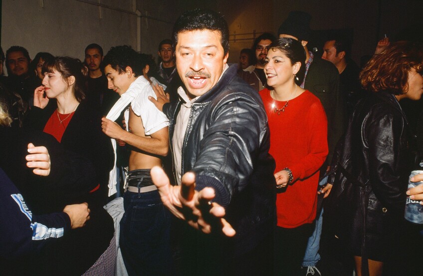 Dancing at Pico Rivera-Deland Street