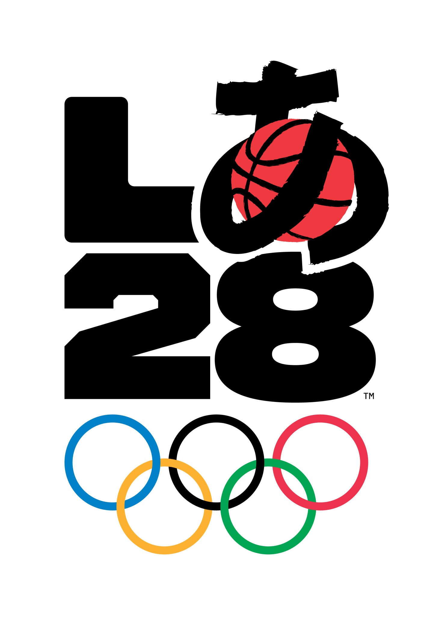 LA28 emblem made for the 2028 Los Angeles Olympics shows different kinds of As made by various artists, designers and athletes