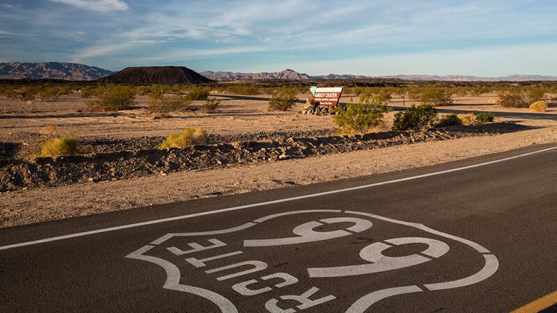 Amboy Crater in Mojave Trails National Monument
