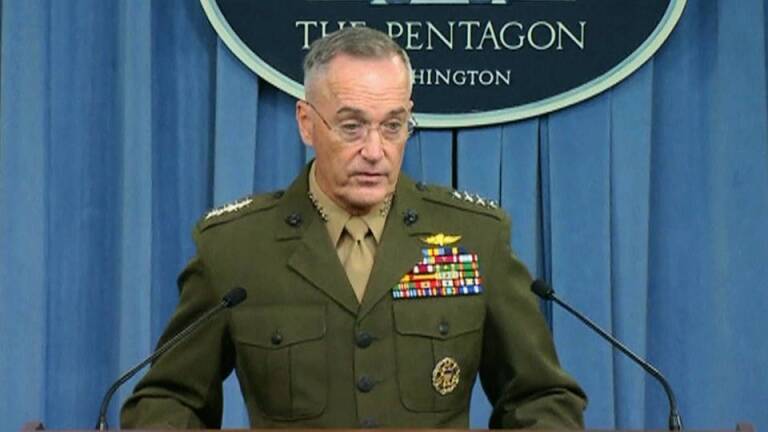 Chairman of the Joint Chiefs of Staff Joseph Dunford | Democracy Now