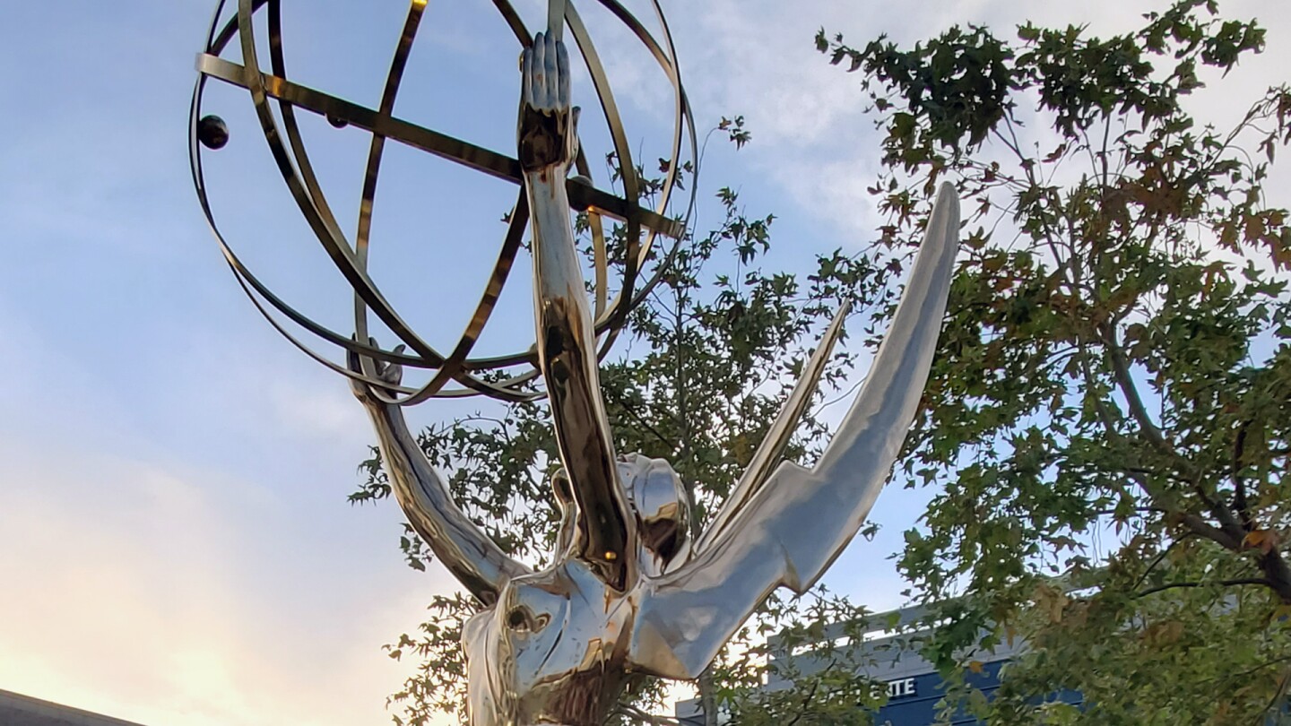 Large Emmy Award statue