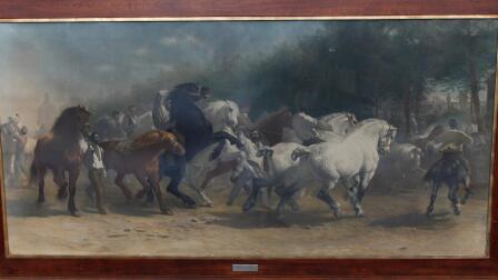 Appraisal: Rosa Bonheur's "The Horse Fair" Print