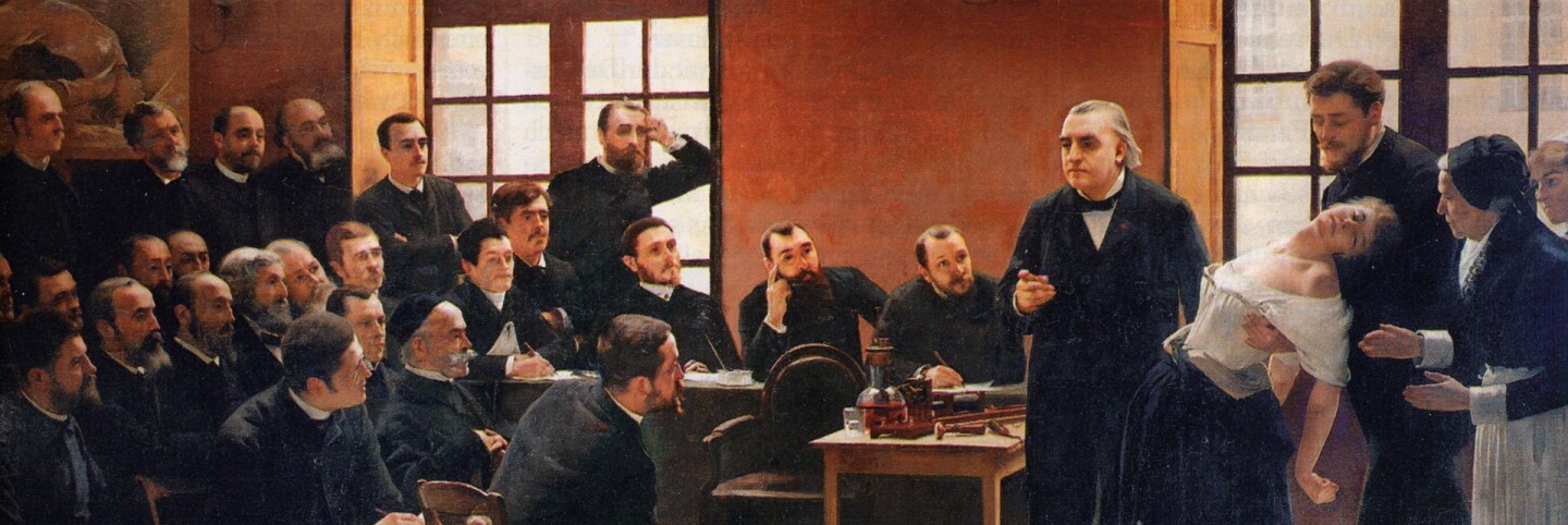 A clinical lesson about hysteria held at hospital of la Salpêtrière in Paris by French neurologist Jean-Martin Charcot | Wikimedia