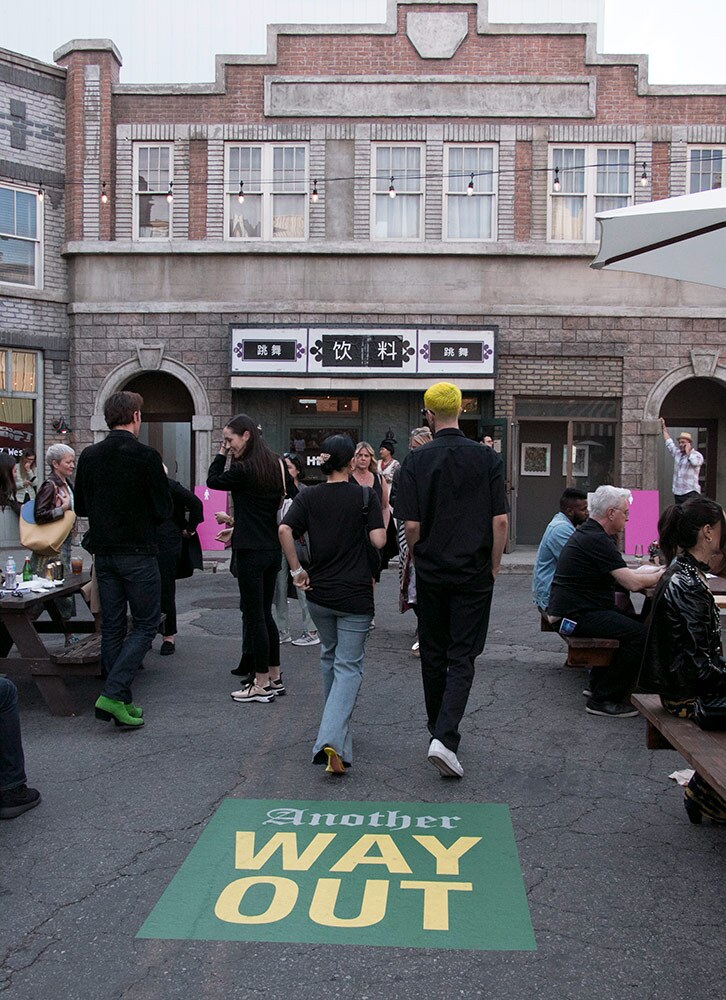 A complement to “HOMMES, HOMES, HOMES” (2019) by Gabriela Sanchez at the Paramount Studios backlot. | Carren Jao