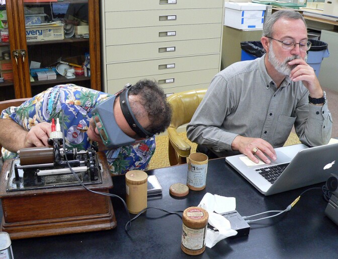 Digitizing Charles Lummis' wax cylinder recordings