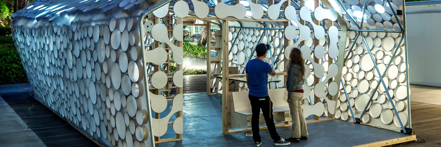 Backyard Bihome Exterior (2015) | cityLAB UCLA and Kevin Daly Architects, Photography by Nico Marques/Photekt