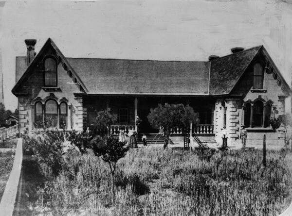 William Workman's residence, ca. 1875 | Herald-Examiner Collection courtesy of the Los Angeles Times