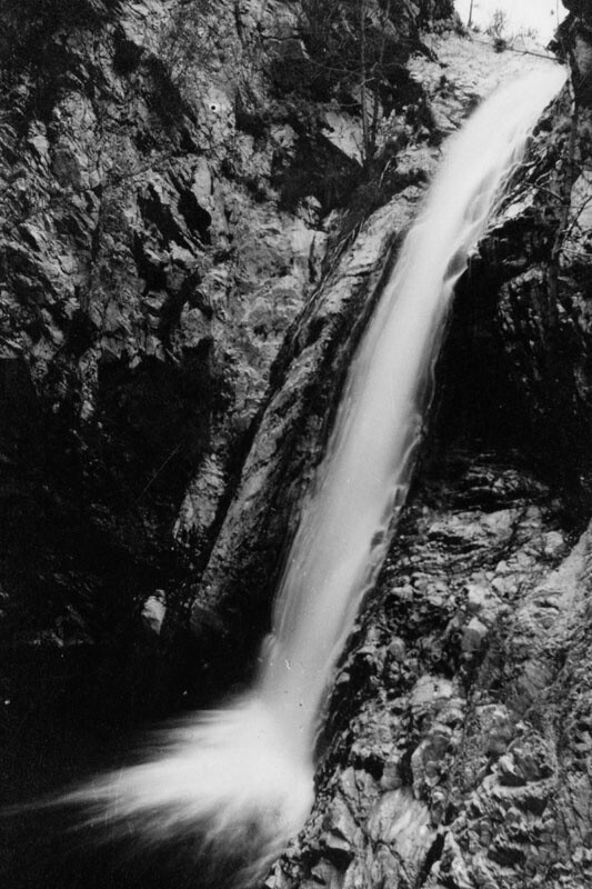 Falls in the Royal Gorge at Switzer's Camp | Courtesy of the Los Angeles Public Library