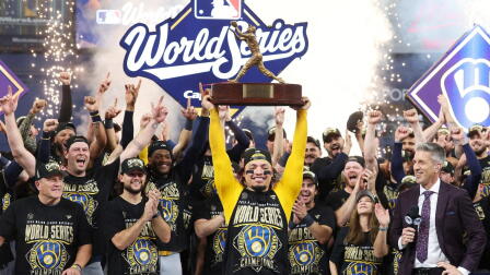 Brewers bring World Series title to MLB's smallest market