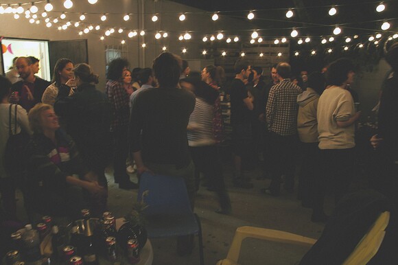 A party in elephant's backyard. | Photo by Bianca D'Amico and courtesy elephant.