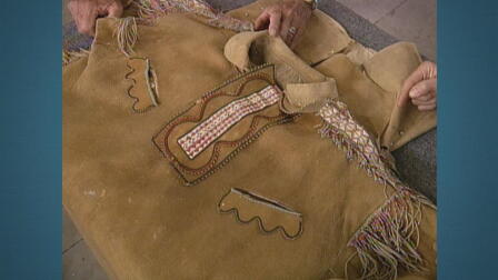 Appraisal: Late 19th C. Cree Moose Hide Suit