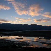 Badwater Basin in Death Valley National Park at sunset | Photo: Zach Behrens/KCET