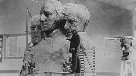 Borglum's Sculpting Technique