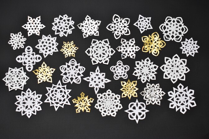 paper snowflakes