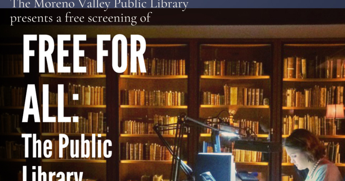 Pbs Resource Library Free for All: The Public Library | PBS SoCal