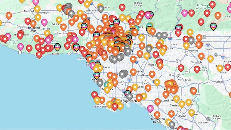 SoCal Wanderer map