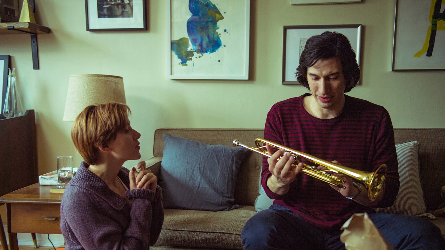 Scarlett Johansson and Adam Driver in "Marriage Story"