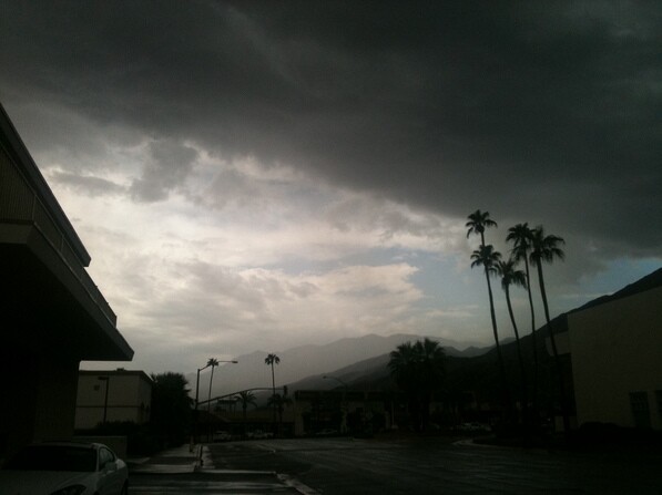 South Palm Springs, this morning | Photo by Chris Clarke