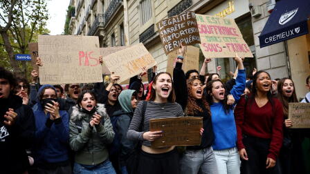 Why French students are flooding the streets in protest
