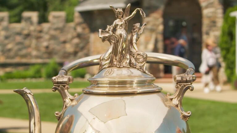 Appraisal: 1872 R. & S. Garrard & Co. Silver Tilting Teapot