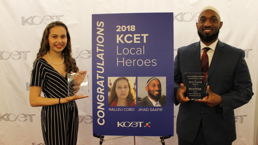 Imam Jihad Saafir, Nalleli Cobo 2017 Local Heroes