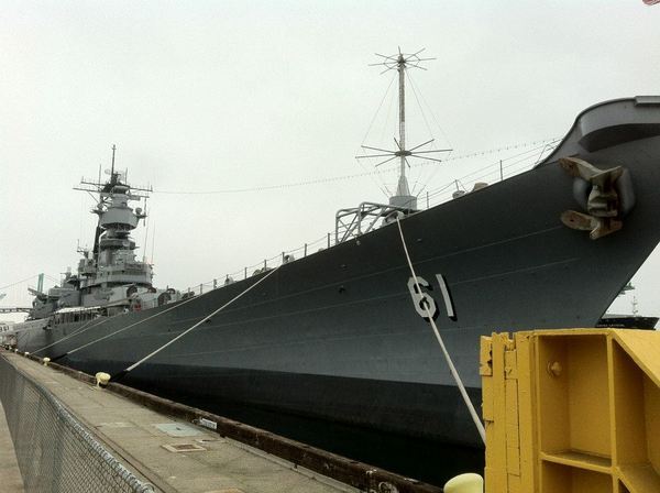 Battleship Iowa