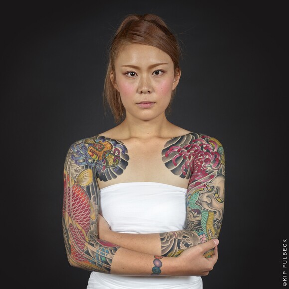 Tattoo work by Horikiku