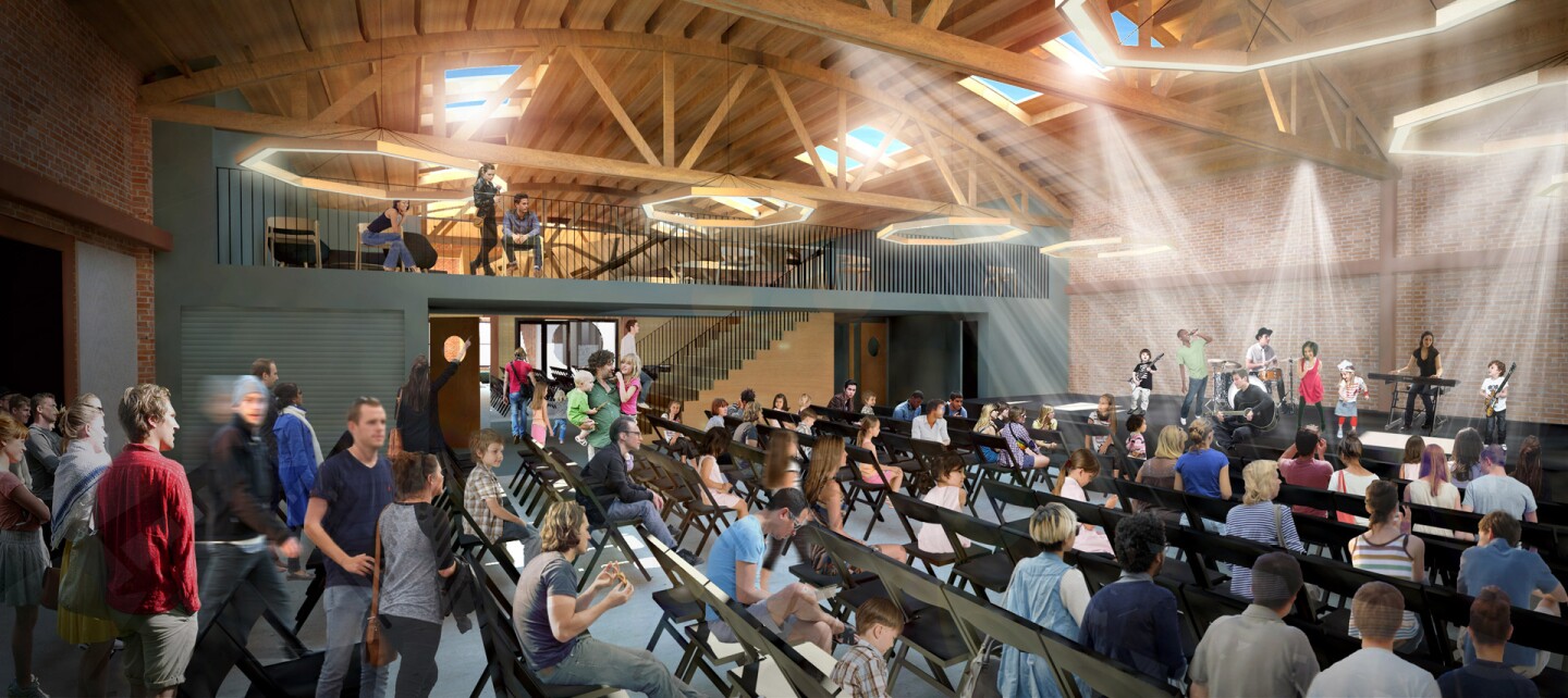 The Silverlake Conservatory was designed by Bestor Architecture