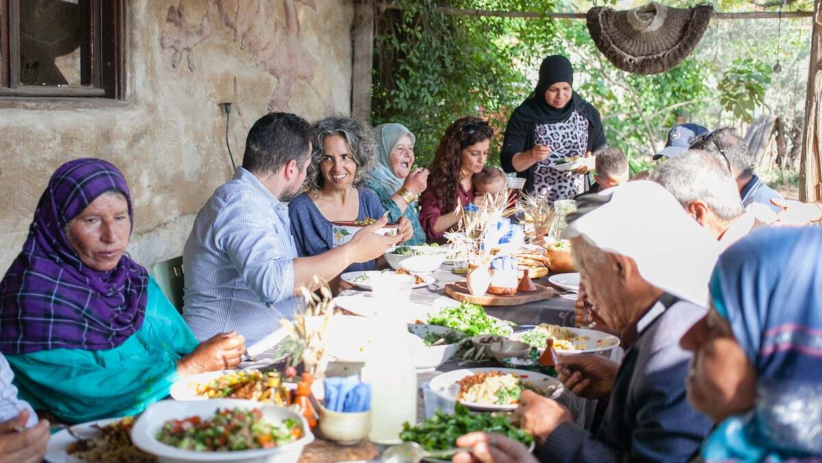 Dining together in Israel | Kyle Hausmann-Stokes