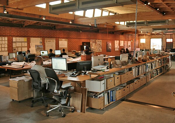 The interior of RAC Design Build Studio