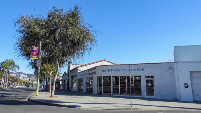 Exterior of Heritage Classics Motorcar Company.